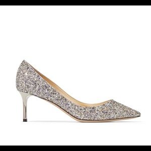 LIKE NEW Jimmy Choo Glitter Pumps